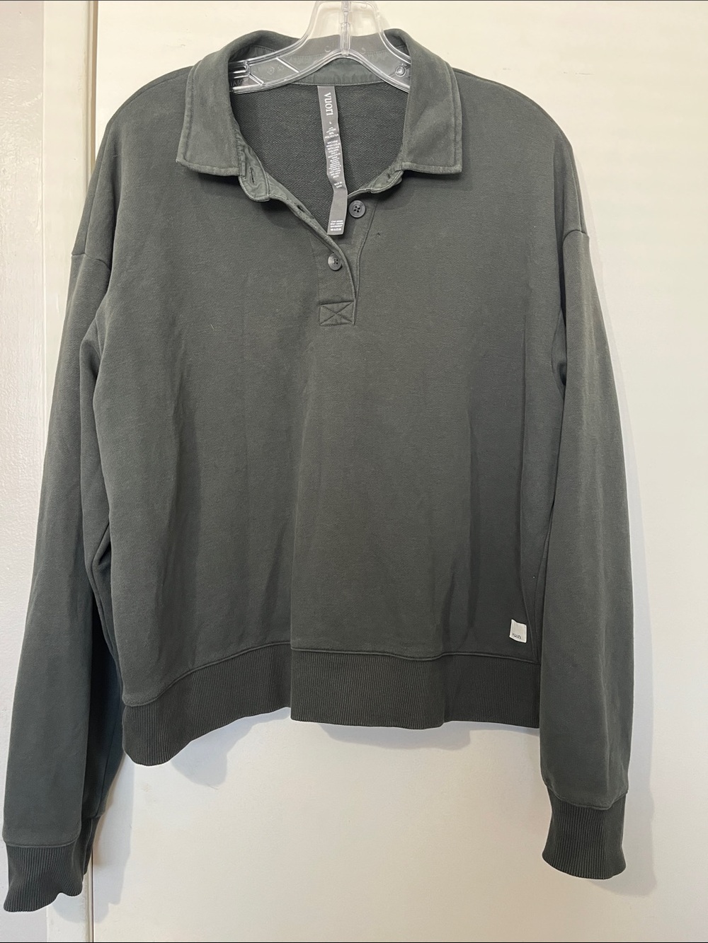 Vuori Sedona Rugby Polo Pullover Size Women L